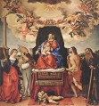 Virgen con el Niño y Santos 1521II Renacimiento Lorenzo Lotto